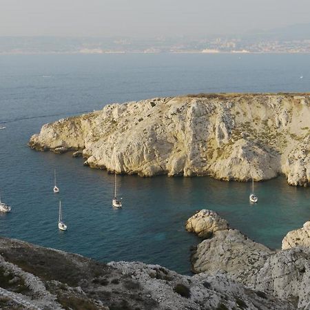 马赛Les Pieds Dans L'Eau Sur L'Ile Du Frioul公寓 外观 照片