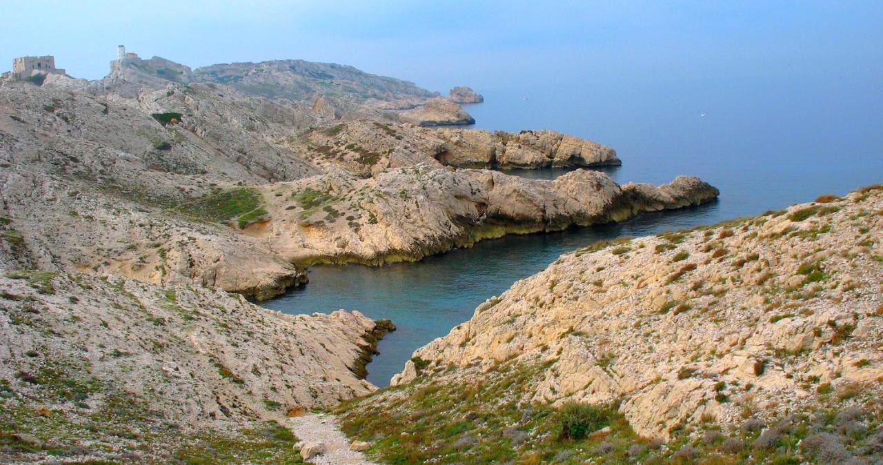 马赛Les Pieds Dans L'Eau Sur L'Ile Du Frioul公寓 外观 照片