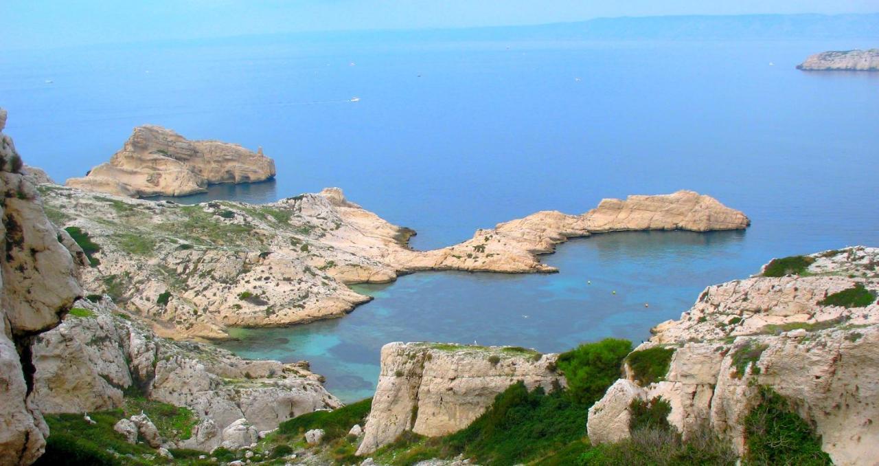 马赛Les Pieds Dans L'Eau Sur L'Ile Du Frioul公寓 外观 照片